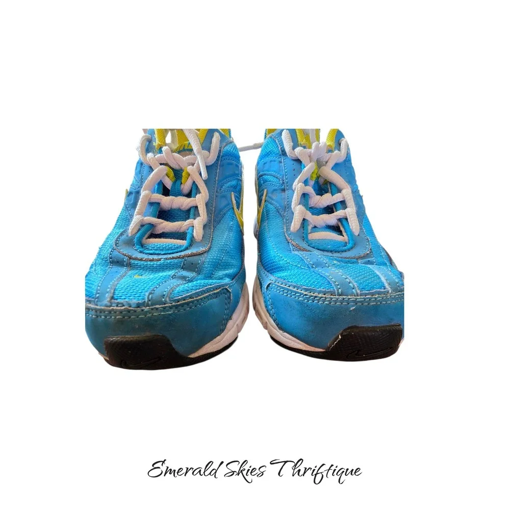 Nike Womens Initiator 394053-481 Blue Low Top Lace Up Running Size 9 free ship